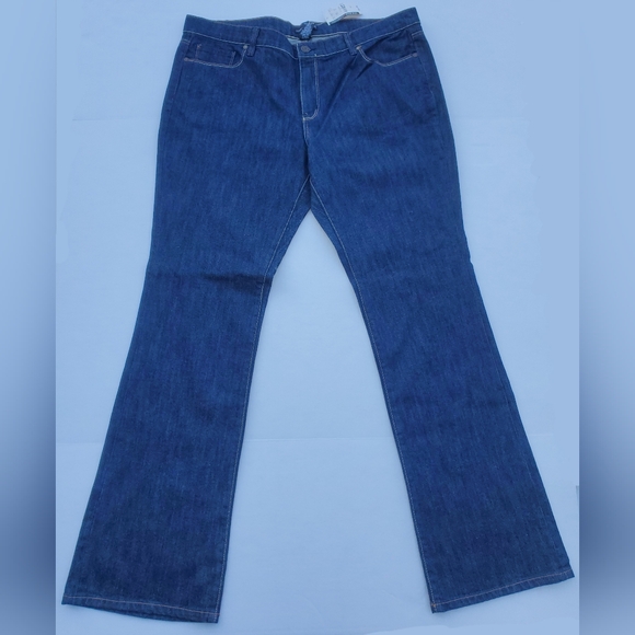 New York & Company Denim - New York & Company Dark Blue Jeans Sz 16